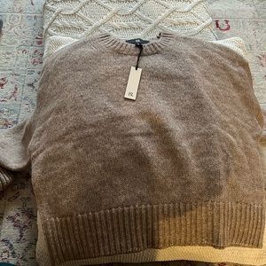 Banana Republic  brown knit sweater